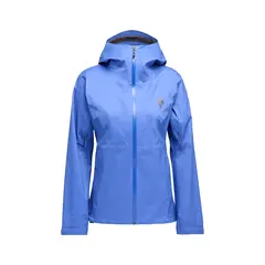 Black Diamond - Kurtka przeciwdeszczowa damska W Fineline Stretch Shell Jacket - Clean Blue, Rozmiar: S
