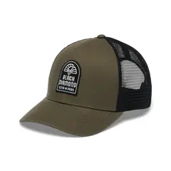 Black Diamond - Czapka z daszkiem Trucker Hat - Basalt-Black-Black Cam Patch