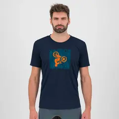 Karpos T-shirt męski VAL FEDERIA TEE OUTER SPACE PRINT 2, Rozmiar: XL