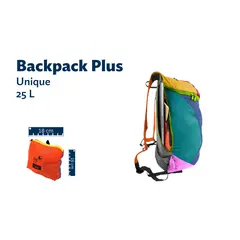 Ticket To The Moon - Plecak Backpack Plus (25L) - Unique Edition