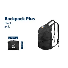 Ticket To The Moon - Plecak Backpack Plus (25L) - Black
