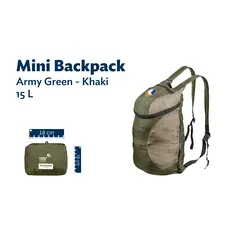Ticket To The Moon - Plecak Mini Backpack (15l) -  Army Green / Khaki