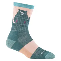 Darn Tough - skarpetki damskie Bear Town Micro Crew Lightweight with Cushion - Quartz, Rozmiar: M (38-40.5)