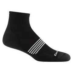 Darn Tough - skarpety męskie Element 1/4 Lightweight with Cushion - Black, Rozmiar: L (43-45.5)
