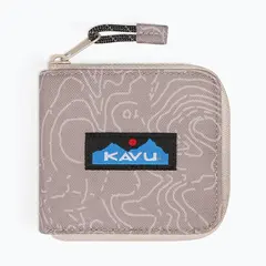 Kavu portfel Zip Around - Taupe Topo