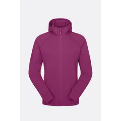 Rab bluza damska Nexus Hoody Wmns - Mulberry, Rozmiar: XS