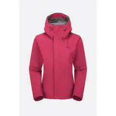 Rab kurtka przeciwdeszczowa damska  Downpour Jacket Wmns - Watermelon, Rozmiar: XS