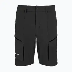 Salewa - krótkie spodenki męskie Puez DST M Cargo Shorts - black out, Rozmiar: M
