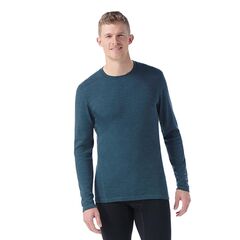Smartwool koszulka męska M'S Classic Thermal Merino Base Layer Crew -Twilight Blue Heather, Rozmiar: S