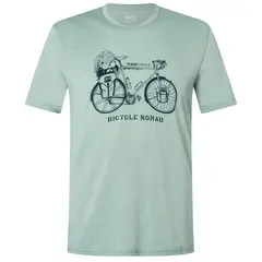 Super.Natural T-shirt męski Bicycle Nomad Tee - chinois green / blueberry, Rozmiar: XL