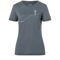 SUPER.NATURAL Koszulka z krótkim rękawkiem damska Bergg Losee Tee, Rozmiar: XS