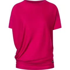 Super.Natural Koszulka z krótkim rękawkiem damska Yoga Losee Tee  czerwona, Rozmiar: XS