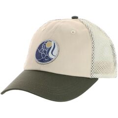 Viking czapka z daszkiem Evenes beżowo-oliwkowa