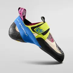 La Sportiva buty wspinaczkowe damskie Skwama Woman - Apple Green/Cobalt Blue, Rozmiar: 37