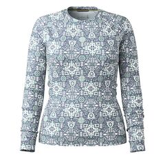 Smartwool koszulka damska W'S Classic Thermal Merino Base Layer Crew - nightfall deco floral, Rozmiar: XS