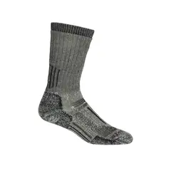 Icebreaker skarpetki merino damskie Hike+ Mountaineer Mid Calf - jet heather/black, Rozmiar: M (38-40)