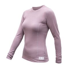 Sensor koszulka damska Merino DF Tee Long Sleeve - mystic violet, Rozmiar: M