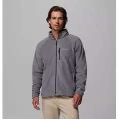 Columbia - Bluza polarowa męska Fast Trek™ II Full Zip Fleece - City Grey, Rozmiar: M