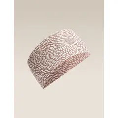 Icebreaker opaska na głowę merino U Merino 200 Oasis Headband Flock Form - Summit/Snow