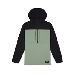 Mons Royale bluza męska Offgrid Merino Fleece 1/2 Zip Long Sleeve  - Willow / Black, Rozmiar: M