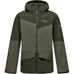 Salewa - Kurtka membranowa męska PUEZ GTX 2L EPE JACKET M - dark olive, Rozmiar: M