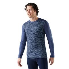 Smartwool koszulka męska M'S Classic Thermal Merino Base Layer Crew - nightfall retro line, Rozmiar: M