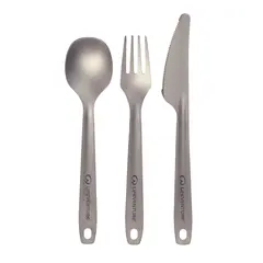 Lifeventure zestaw sztućców Superlight Titanium Cutlery Set