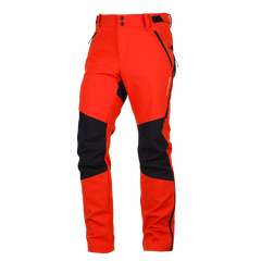 Northfinder męskie zimowe spodnie softshell 3L Anatol - orange/black, Rozmiar: S