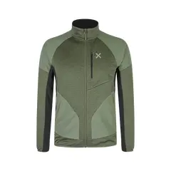 Montura - bluza męska Thermal Grid 2 Maglia - Sage Green, Rozmiar: M