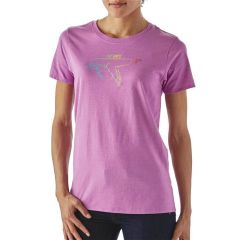 T-shirt damski Live Simply Dove Patagonia