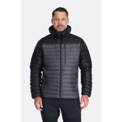 Rab - Kurtka puchowa męska Microlight Alpine Jacket Black - Graphene