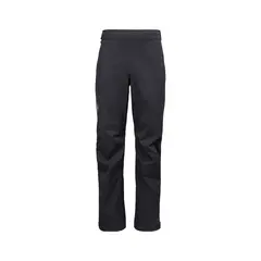 Black Diamond spodnie wodoodporne męskie FINELINE STRETCH FZ PANTS - Black, Rozmiar: S