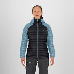 Karpos - kurtka puchowa damska Alagna Down W Jacket  - Black / Forget, Rozmiar: S