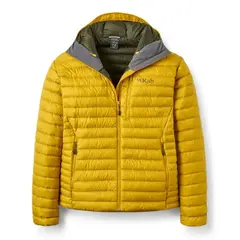 Rab - Kurtka puchowa męska Microlight Alpine Jacket - Dark Pollen, Rozmiar: M
