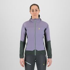 Karpos - skiturowa kurtka damska Alagna Plus 2.0 W Jacket  - Lavender / Woodland Grey, Rozmiar: S