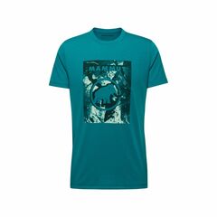 Mammut koszulka męska Trovat T-Shirt Men Mammut - deep teal, Rozmiar: XL