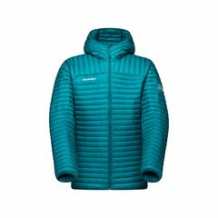 Mammut kurtka puchowa męska Broad Peak Light IN Hooded Jacket Men - deep teal, Rozmiar: L