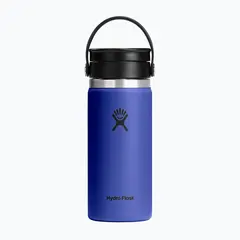 Hydro Flask - Kubek termiczny 16 OZ (473 ml)  Wide Mouth Flex Sip Lid - Capri Blue