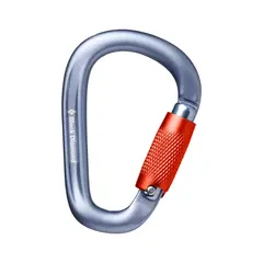 BLACK DIAMOND - Karabinek Pearlock Twistlock Carabiner - Gray