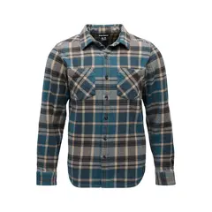 Black Diamond koszula męska M Project Heavy Flannel - Midnight Blue-Charcoal Plaid, Rozmiar: L
