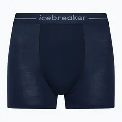 Icebreaker bokserki męskie z wełny merino Anatomica Boxers - midnight navy, Rozmiar: L
