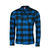 Northfinder - koszula flanelowa męska Runah black / blue