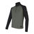 Sensor - Bluza męska z krótkim zamkiem Coolmax Thermo sweat shirt Man olive / black