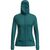 Icebreaker bluza damska z kapturem Merino 260 Quantum IV LS Zip Hoodie - Tidal Teal, Rozmiar: L