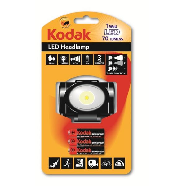 Latarka czołowa Kodak Led HEADLAMP 5-WATT/300 Lumens