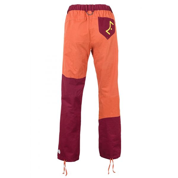 Spodnie wspinaczkowe damskie TOFFO LADY Milo - orange/burgundy