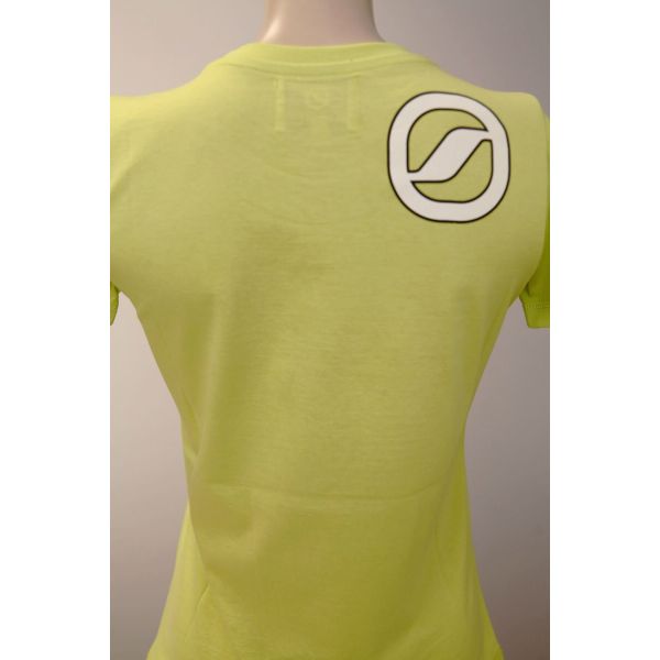 T-shirt wspinaczkowy damski Climbing Scarpa lime