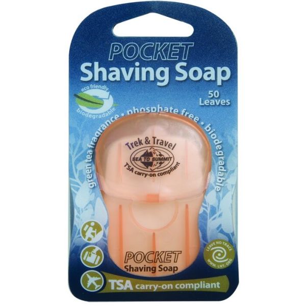 Sea To Summit - Krem do golenia w listkach Pocket Shaving Soap