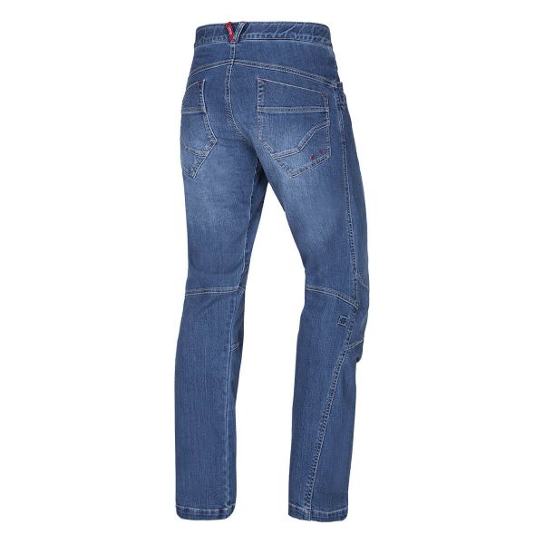 Ocun - Spodnie męskie Hurrican Jeans middle blue
