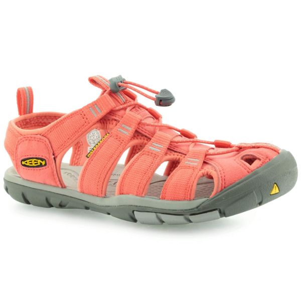 Keen - Sandały damskie Clearwater CNX hot coral/drizzle